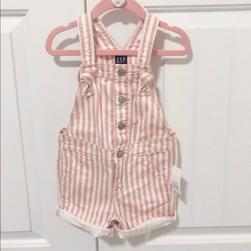 Gap Kids Jean Pink Overalls